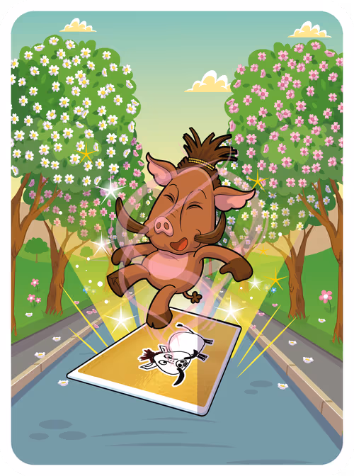 Wily Wild Boar #9954