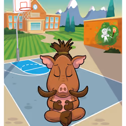 Wily Wild Boar #40362