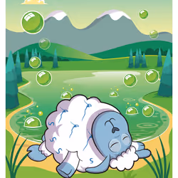 Lit Lamb #34946