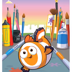 Candid Clownfish #18522