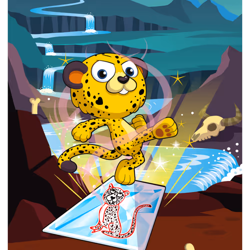Charming Cheetah #1743