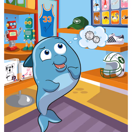 Determined Dolphin #36599