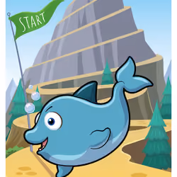 Determined Dolphin #34334