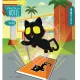 Very, Very, Very, Very, Lucky Black Cat #9598