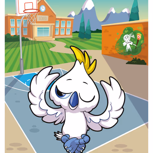 Courageous Cockatoo #23362