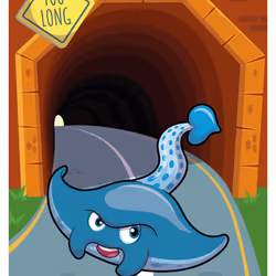 Macho Manta Ray #17879