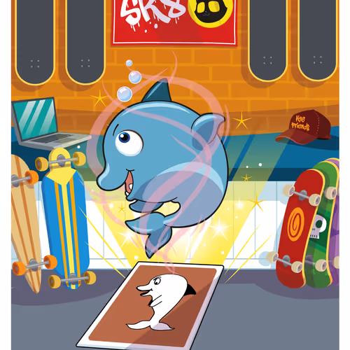 Determined Dolphin #2535