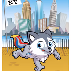 Whimsical Wolf #53465
