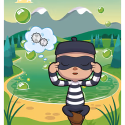 Befuddled Burglar #44763