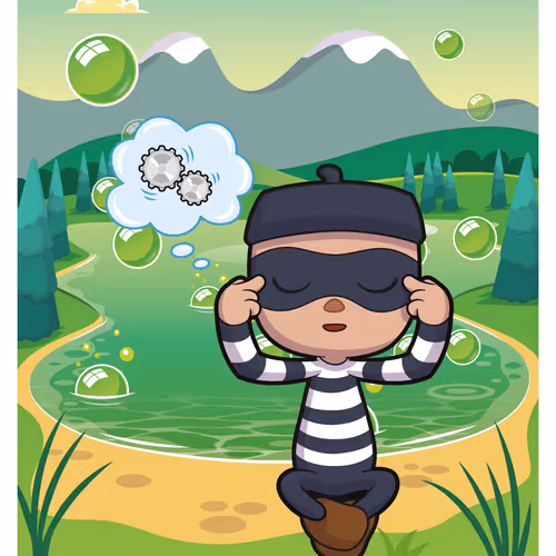 Befuddled Burglar #44763