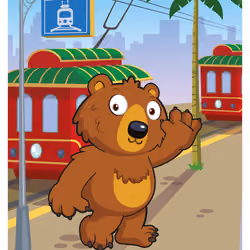 Gracious Grizzly Bear #34495