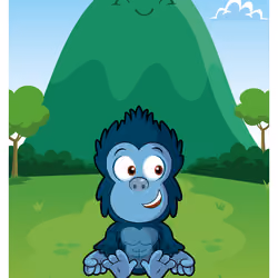 Gratitude Gorilla #36400