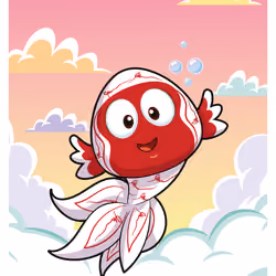 Graceful Goldfish #21252