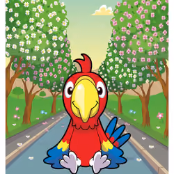 Passionate Parrot #43149
