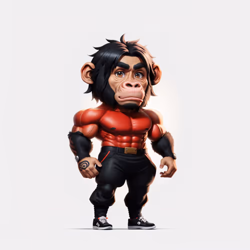 Buff Apes #1873
