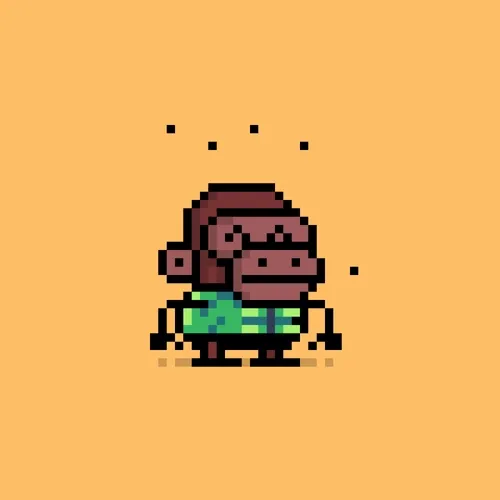 Pixel Monkes #8