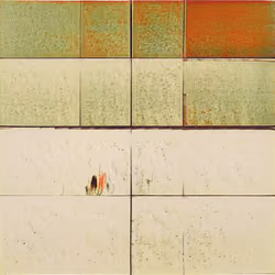 Composition #3, Red-Orange