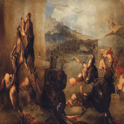 Moses Receiving The Sheep of The Slaughter