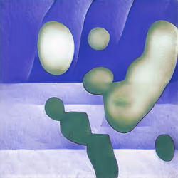 Four Figures - Lapis Lazuli