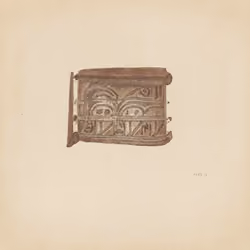 Early Decorative Element For The Wall.