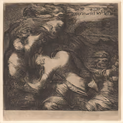 Sketch For The Birth of The Christ Child