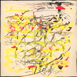 Sketch of A Yellow Tree