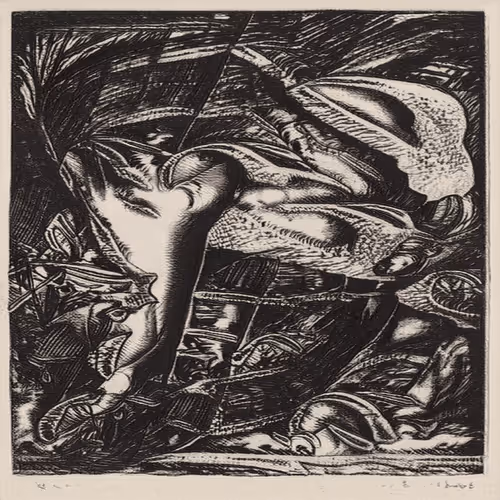 Lilith: A Woman Sleeping Under A Tree