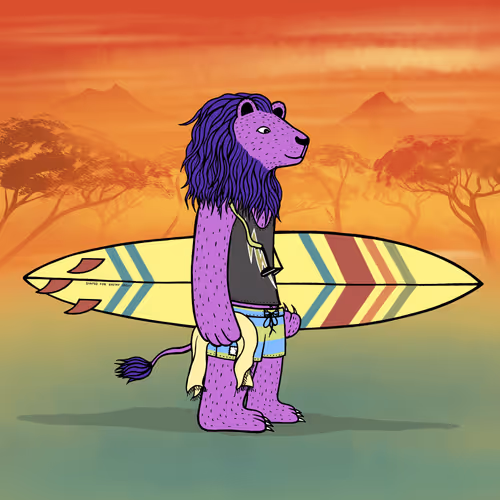 Safari Surfer - Token ID 27