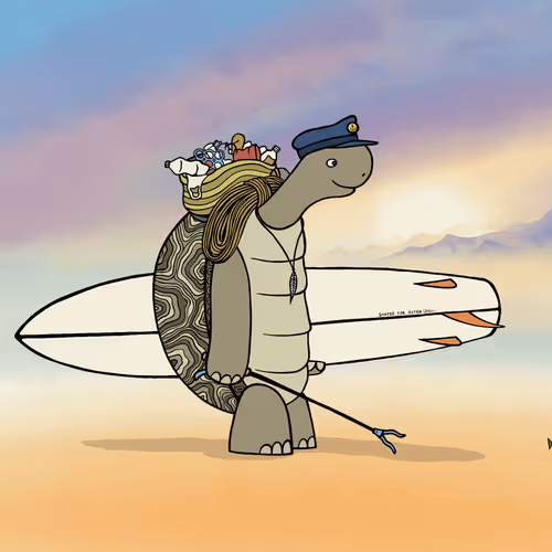 Safari Surfer - Token ID 12