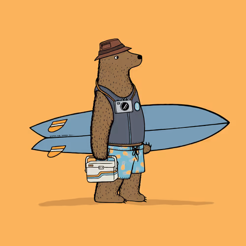 Safari Surfer - Token ID 13