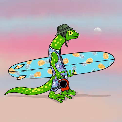 Safari Surfer - Token ID 23