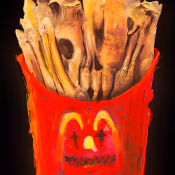 Bad carbs - Original painting