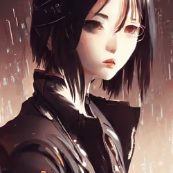 AI cyberpunk girl #91