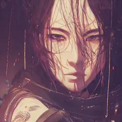 AI cyberpunk girl #58