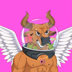Giving Bull #695
