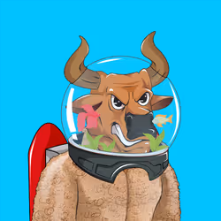 Giving Bull #1046