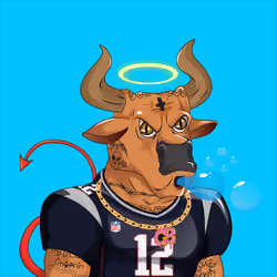 Giving Bull #1191