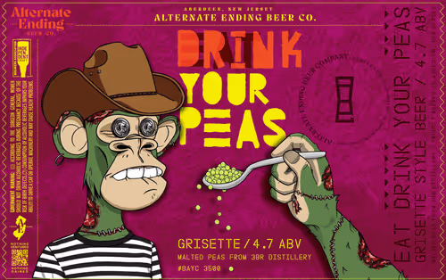 Alternate Ending Beer Co Presents Drink Your Peas