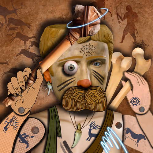 HUMANOID serial 3 #088 Caveman