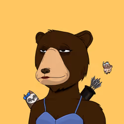 Okay Mama Moon Azuki Bears Yacht Club #2790