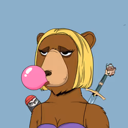 Okay Mama Moon Azuki Bears Yacht Club #3945