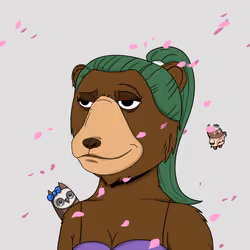 Okay Mama Moon Azuki Bears Yacht Club #3947