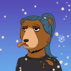 Okay Mama Moon Azuki Bears Yacht Club #4070