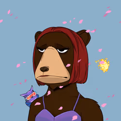 Okay Mama Moon Azuki Bears Yacht Club #1960