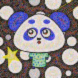 Crypto Baby Animals Mosaic #2380
