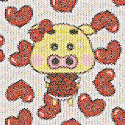 Crypto Baby Animals Mosaic #3721