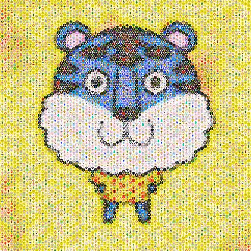 Crypto Baby Animals Mosaic #4821