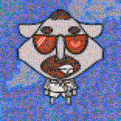 Crypto Baby Animals Mosaic #7600