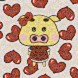 Crypto Baby Animals Mosaic #3720