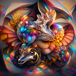 AI MAGICAL DRAGON #332